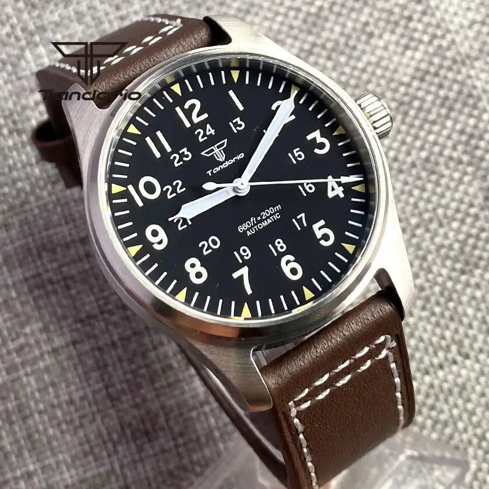 Tandorio Dive Auto Watch Green Dial Sapphire Glass