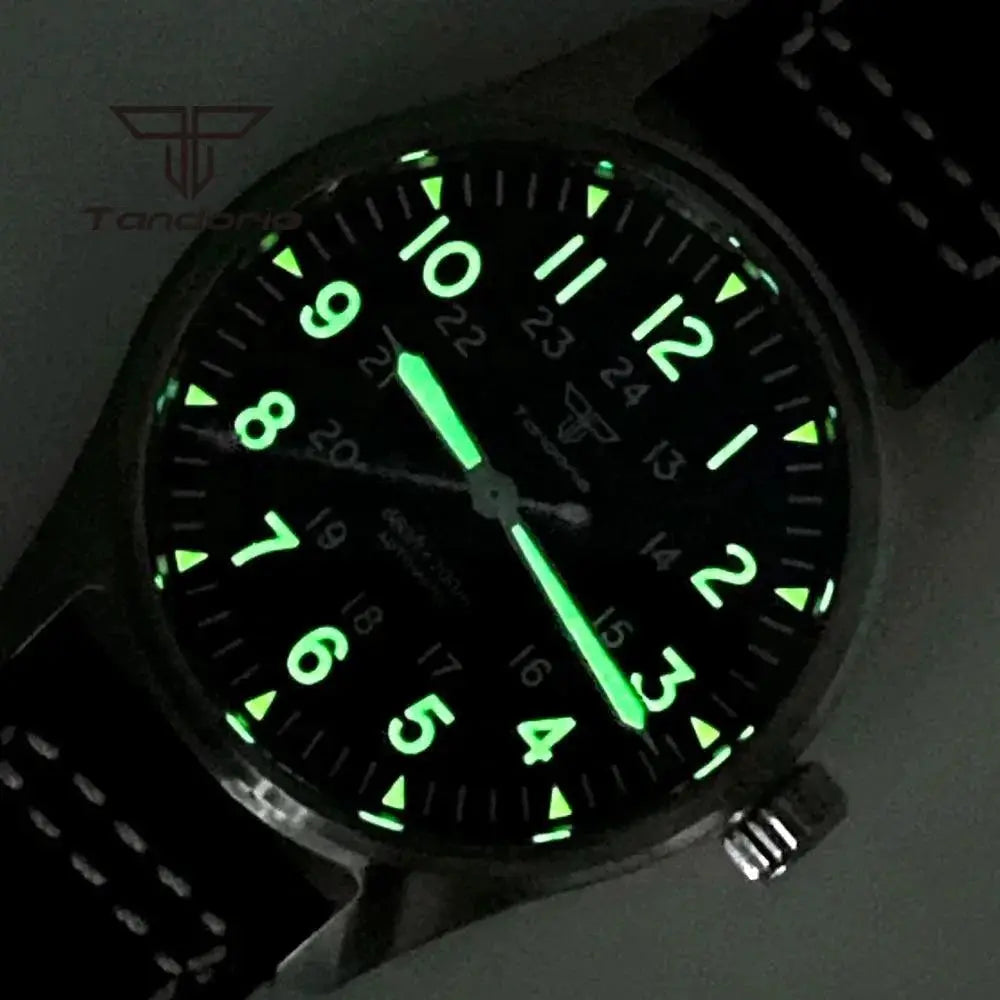 Tandorio Dive Auto Watch Green Dial Sapphire Glass