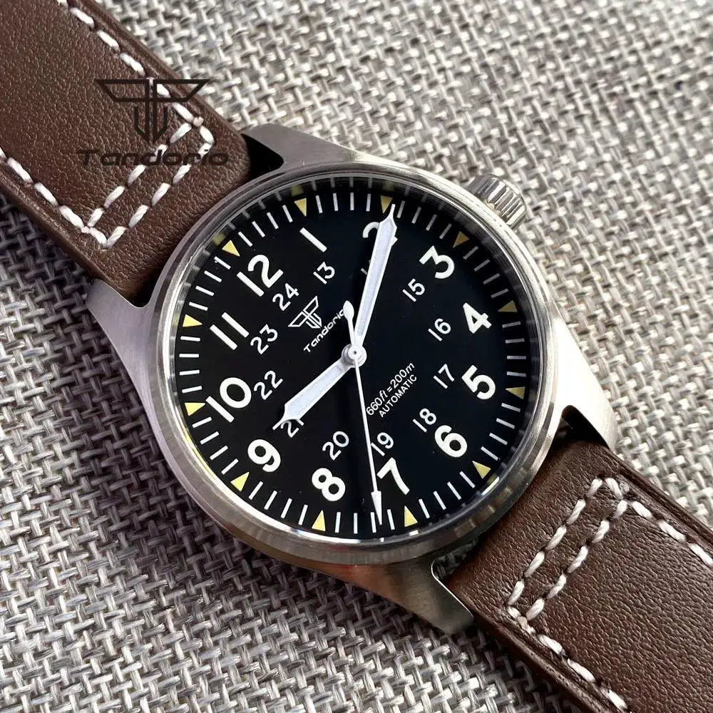 Tandorio Dive Auto Watch Green Dial Sapphire Glass