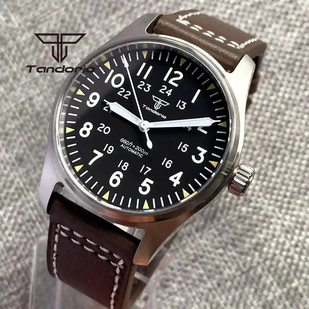Tandorio Dive Auto Watch Green Dial Sapphire Glass