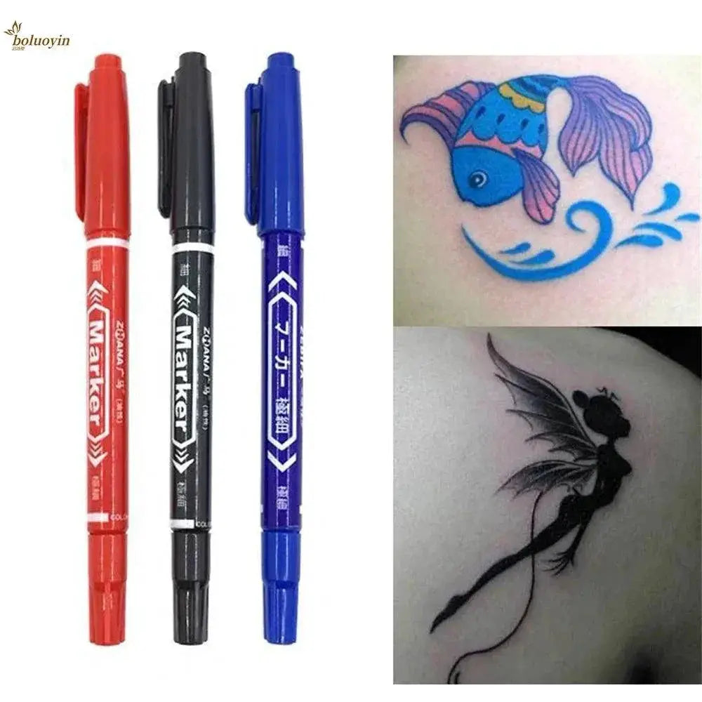 Tattoo Artists Essential Precision Waterproof Markers Set