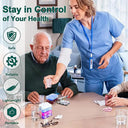 Industrial Pill Organizer Secure Travel