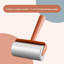 Tearable Sticky Roller Brush Pet Hair Remover for Clothes