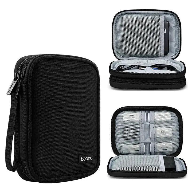 Tech Gear Organizer Stylish Portable Storage For Drives