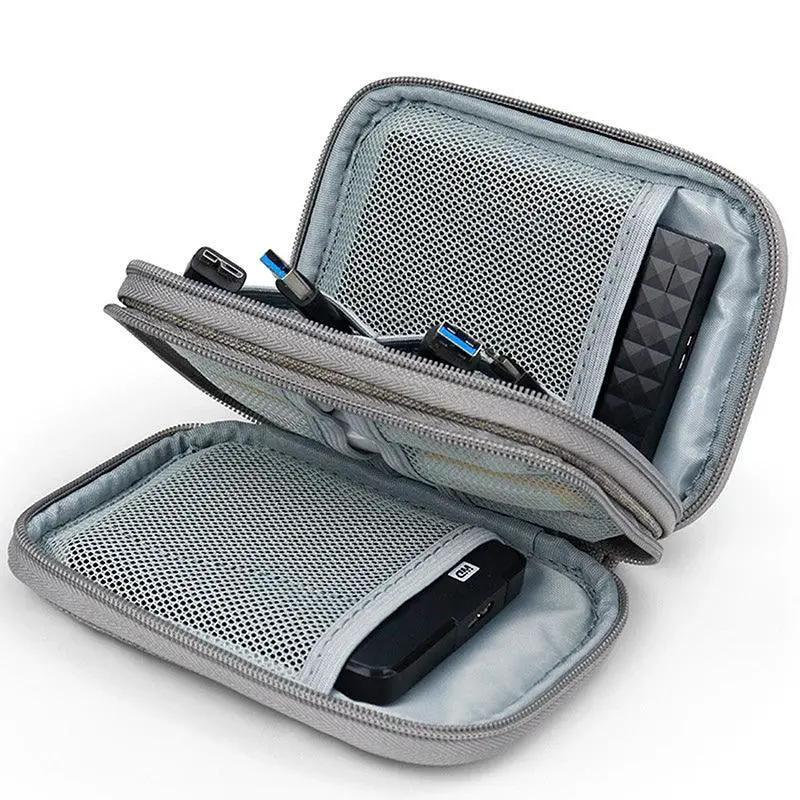 Tech Gear Organizer Stylish Portable Storage For Drives