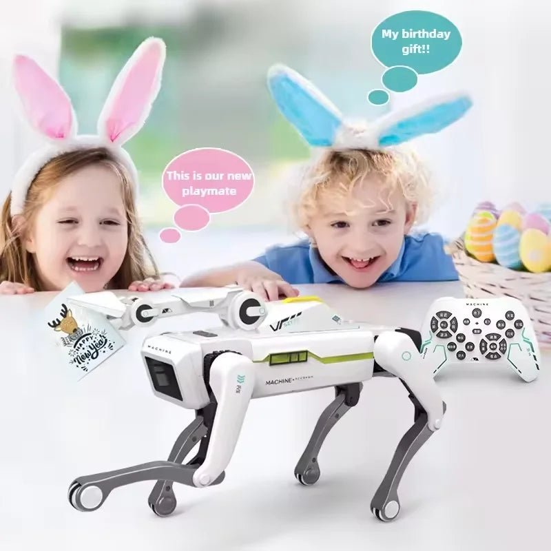 Teeggi Electric R C Intelligent Robot Dog With Clip - Educational Toy For Teens.