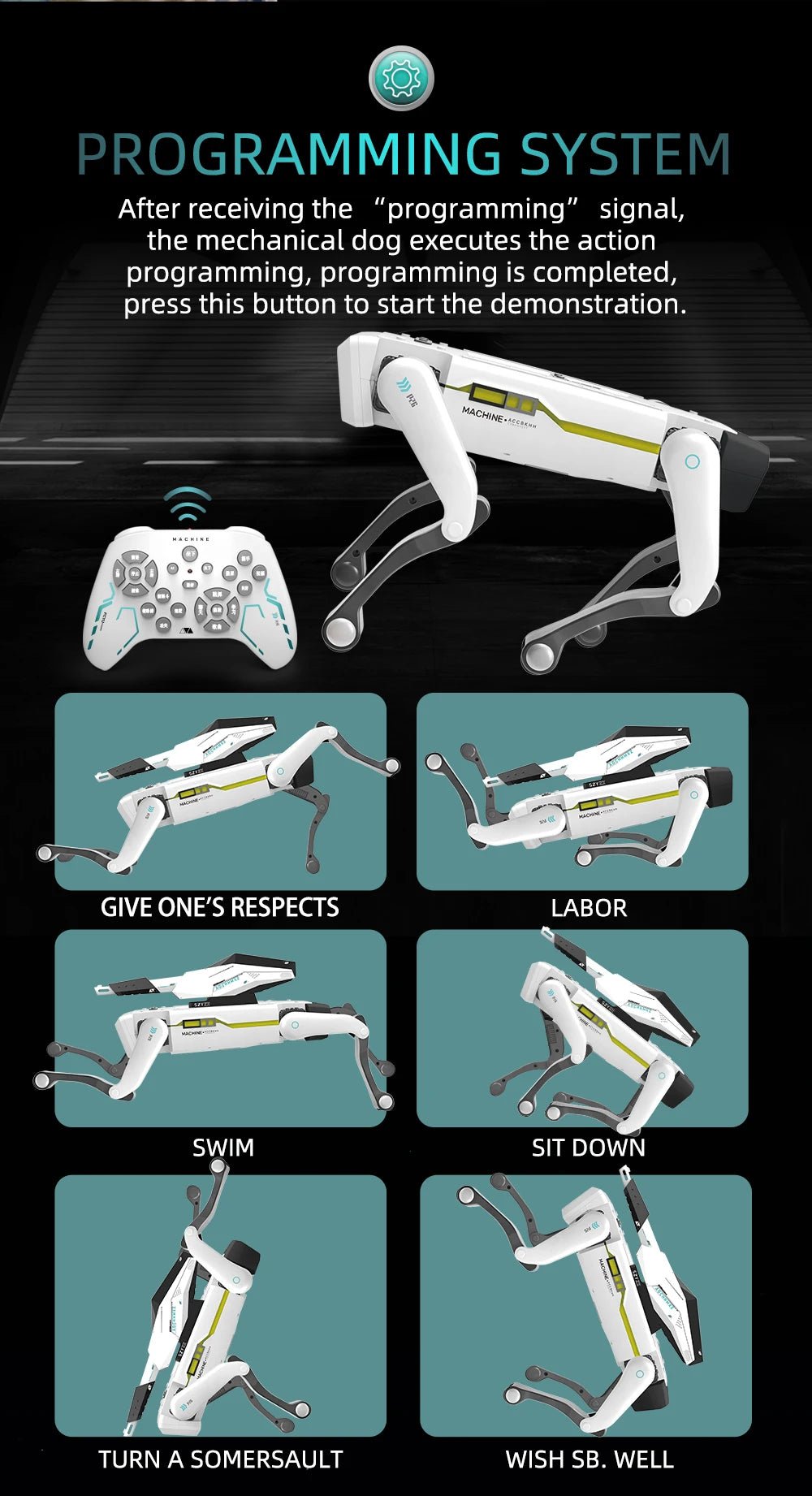 Teeggi RC Robot Dog - Teens Coding — product view 11