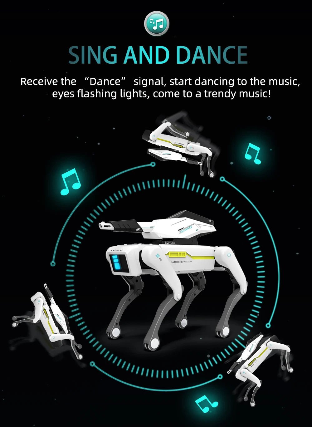 Engaging STEM Robot Dog Turret for Teens — product view 12