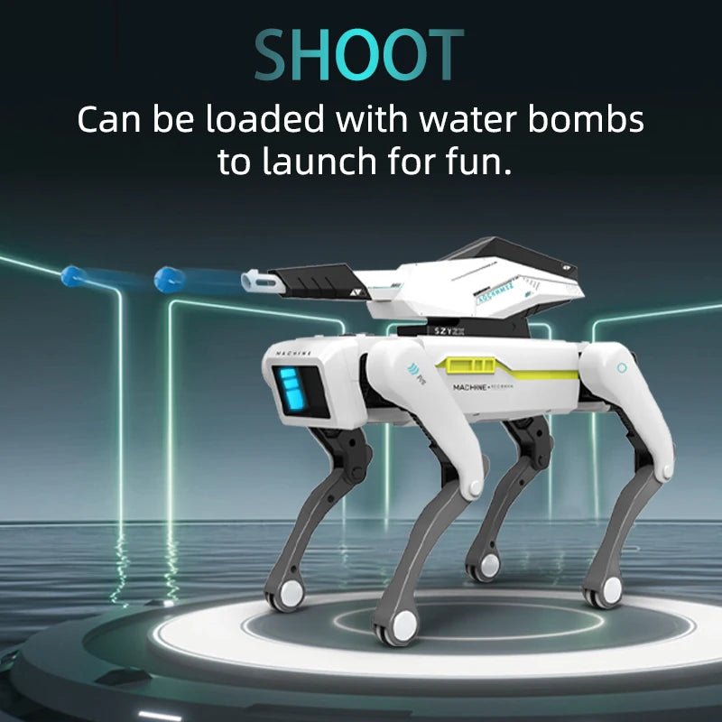 Teeggi Electric RC Smart Robot Dog Turret Toy - STEM Real For Teens And Families