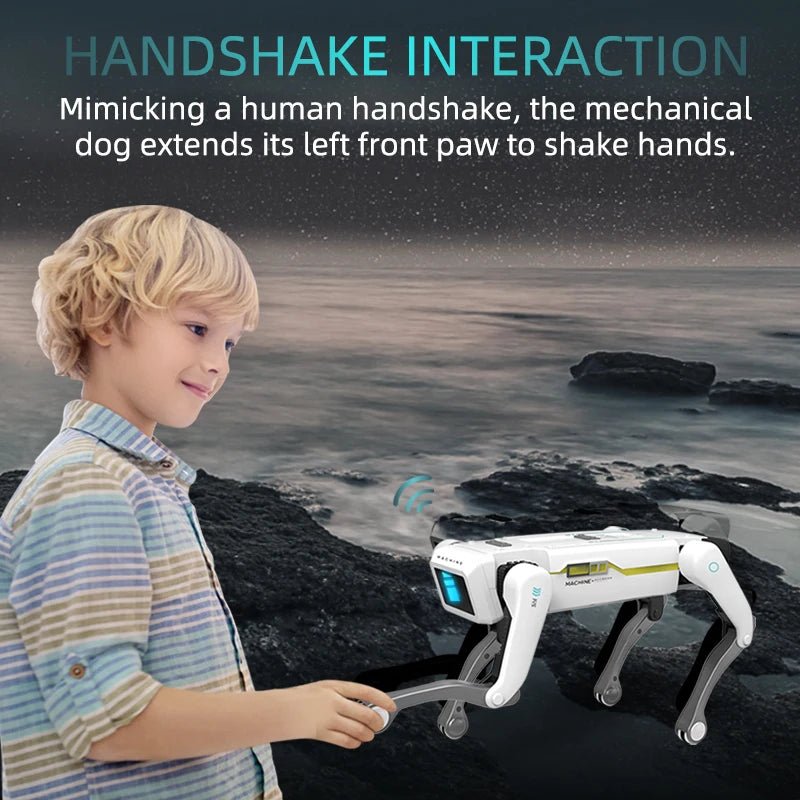 Teeggi Electric RC Smart Robot Dog Turret Toy - STEM Real For Teens And Families
