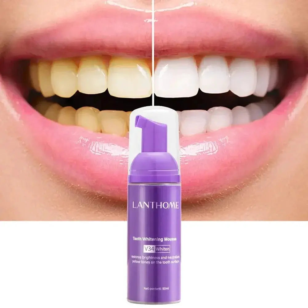 Teeth Whitening Mousse Deep Cleaning And Stain Repair