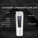Temp Display Car Thermos for Travelers