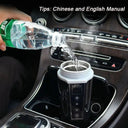Temp Display Car Thermos for Travelers