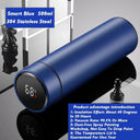 Temp Display Thermos Cup for Travel