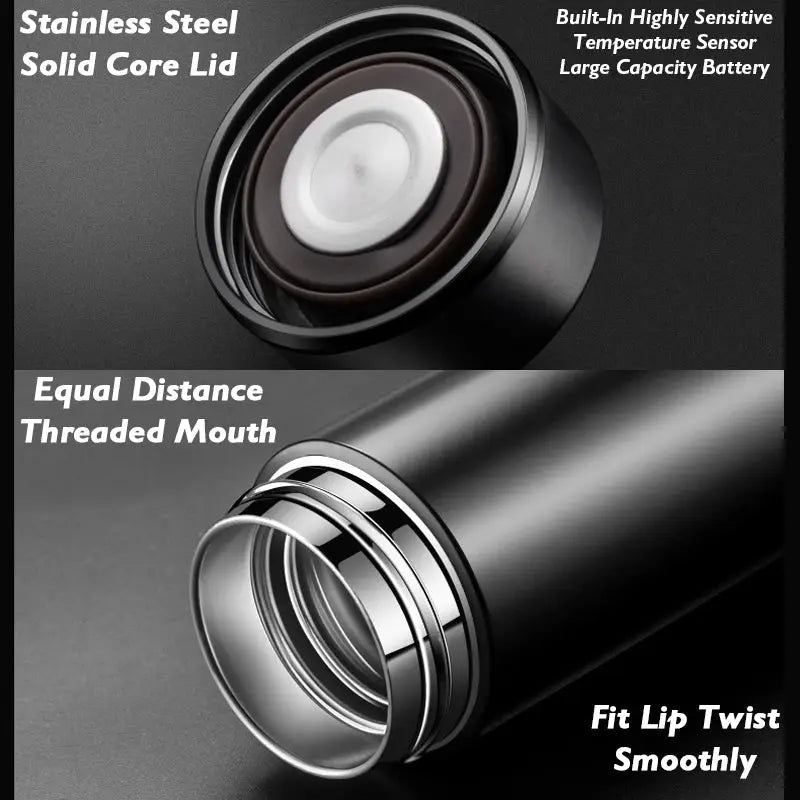 Temp Display Thermos Cup for Travel