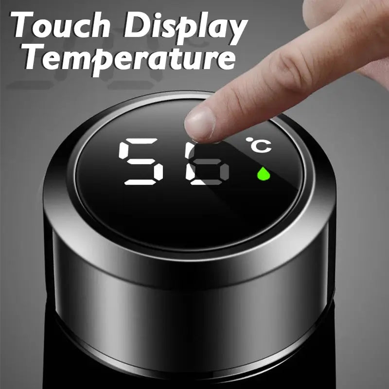 Temp Display Thermos Cup for Travel