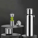 Temperature Display Vacuum Cup for Tea