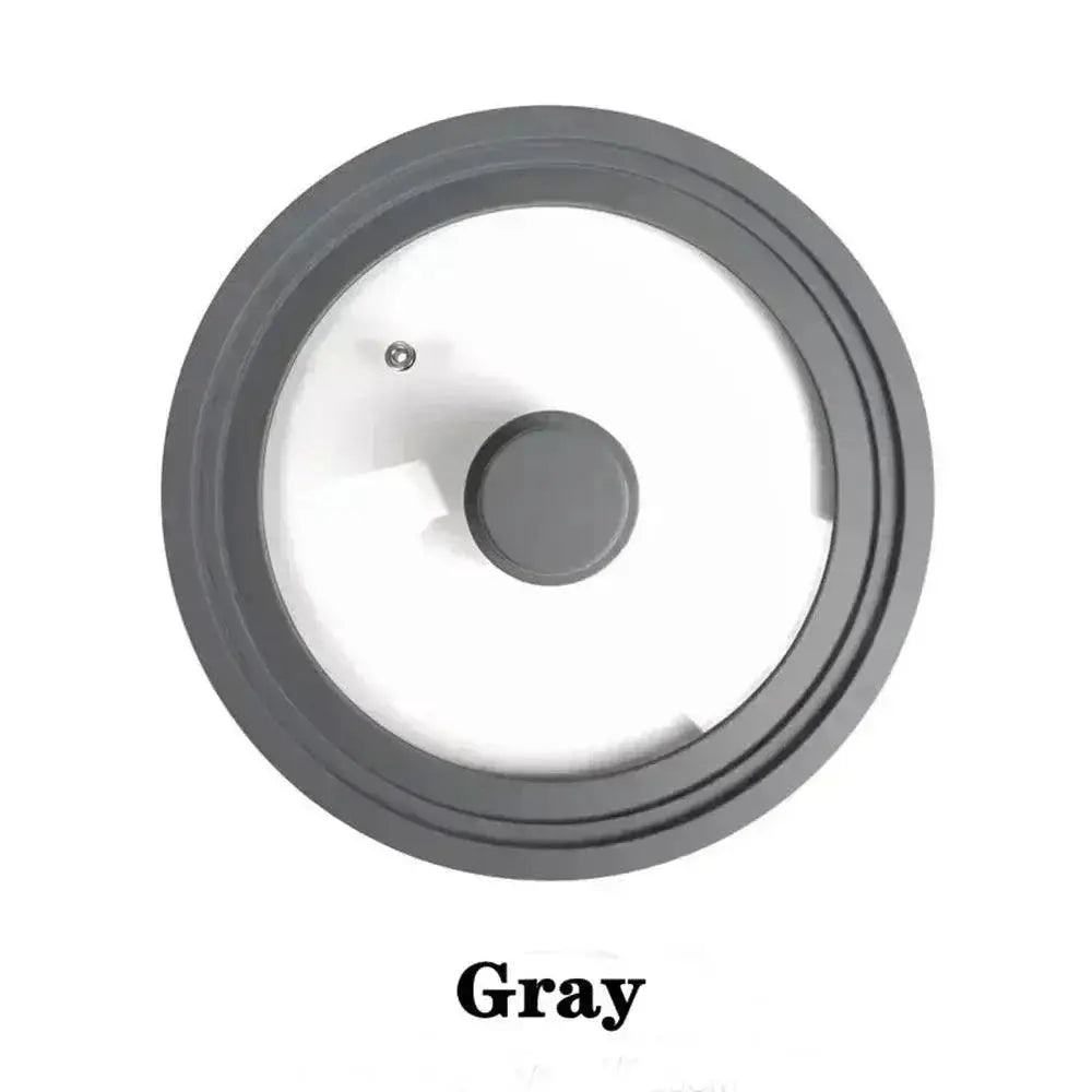 Tempered Glass Pot Lid With Silicone Handle 16 To 32cm Cover
