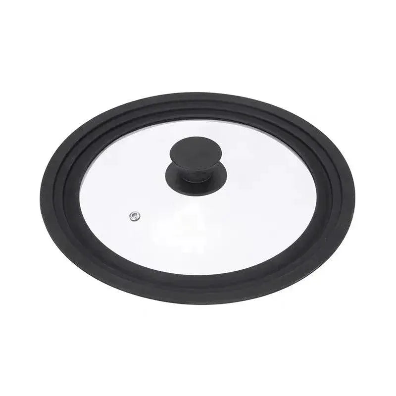 Tempered Glass Pot Lid With Silicone Handle 16 To 32cm Cover