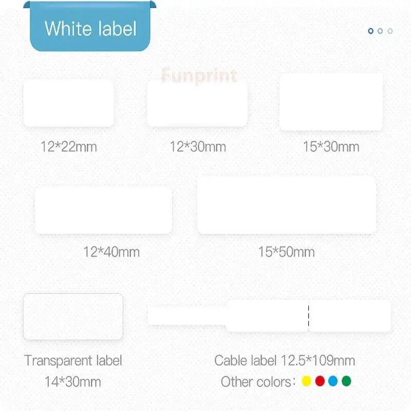 Thermal Label Paper Premium Supermarket Price Labels Durable
