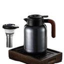 Thermos Bottle with Temp Display for Tea