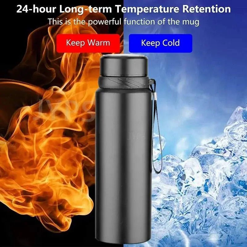 Thermos for Travelers Keeps Hot