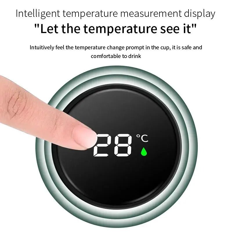 Thermos Tea Mug With Temperature Display
