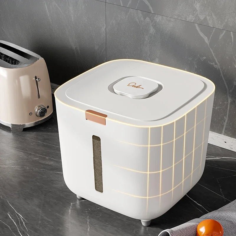 Thickened Moisture Proof Rice Storage Canister With Lid Insect Proof 5 10Kg Easy