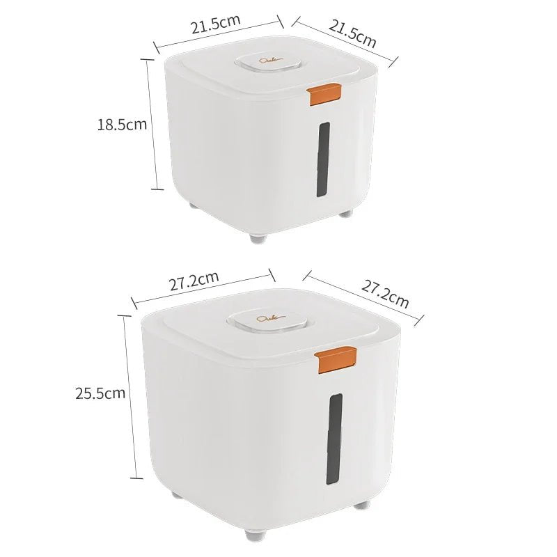 Thickened Moisture Proof Rice Storage Canister With Lid Insect Proof 5 10Kg Easy