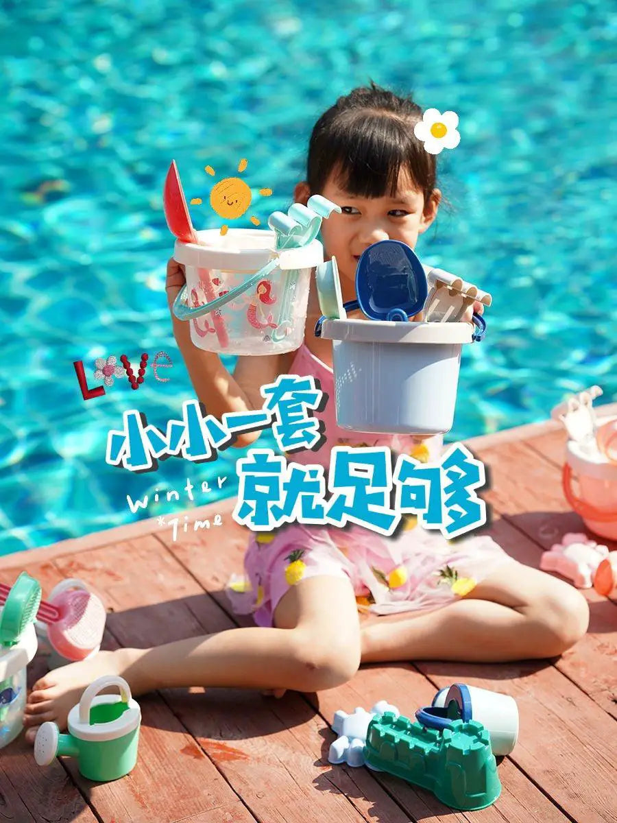 Thickened Shatter - Resistant Kids Beach Toy Suit Set