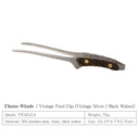 Thous Winds Stainless Steel Camping Tongs for Outdoor Use