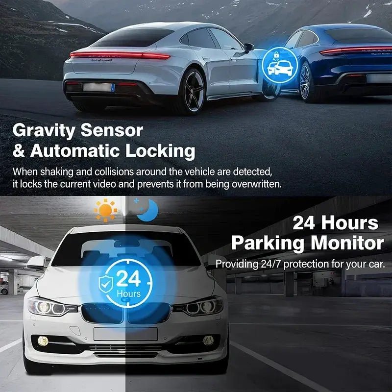 Three-Channel Dash Cam for Safer Driving