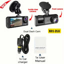 Three-Channel Dash Cam for Safer Driving