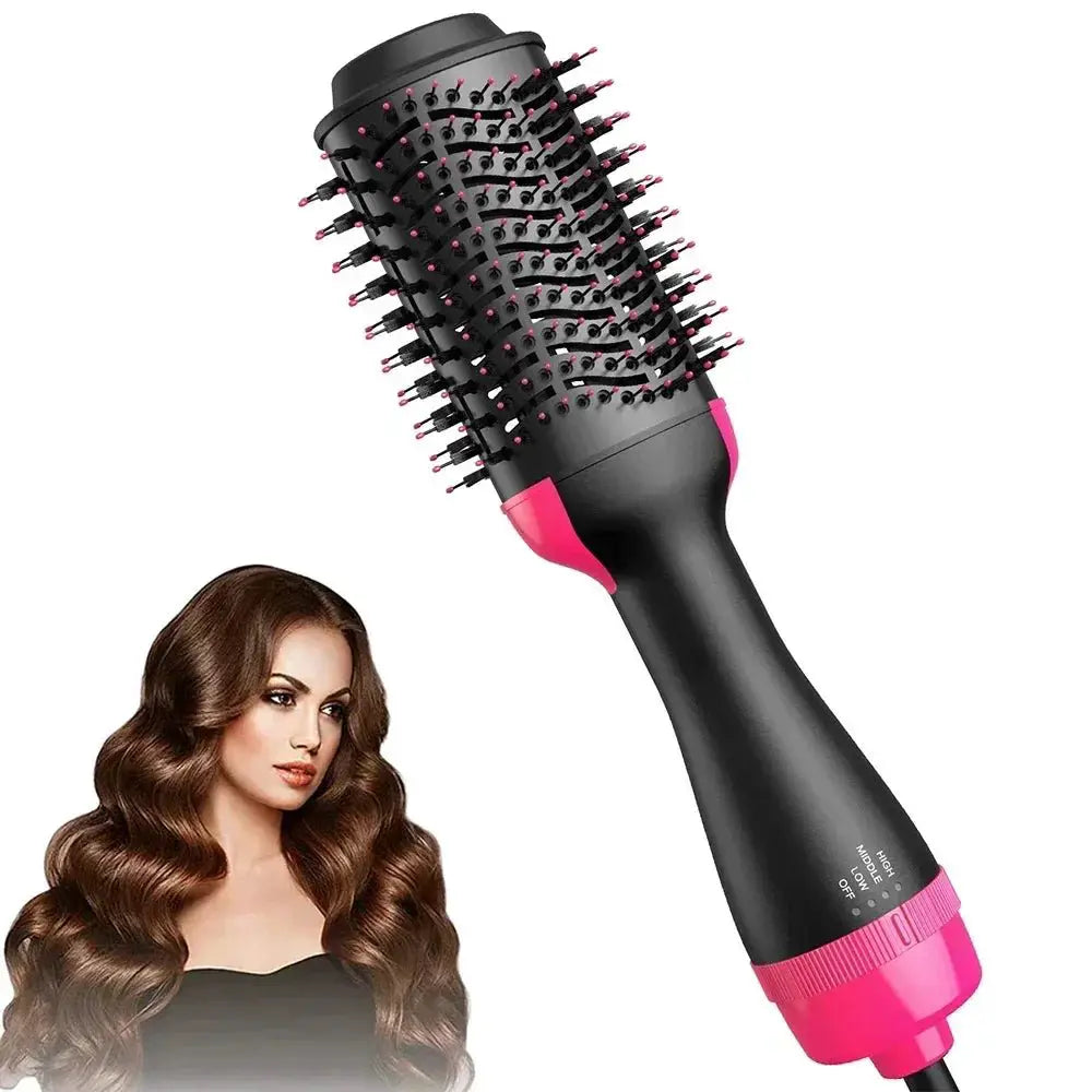 Three In One Hot Air Comb For Wet And Dry Hair Styling