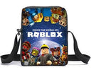 Three-Piece Set of 3D Printing Roblox School Bag Backpack