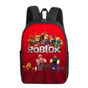 Three-Piece Set of 3D Printing Roblox School Bag Backpack