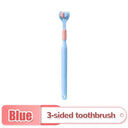 Three-Sided Toothbrush for Adults Clean