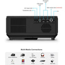 ThundeaL Full HD WiFi Projector for Home Cinema Use