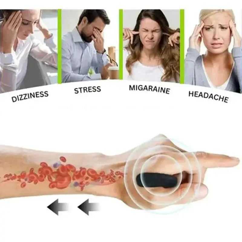 Tiger Mouth Magnetic Finger Massage Clip Wellness Aid