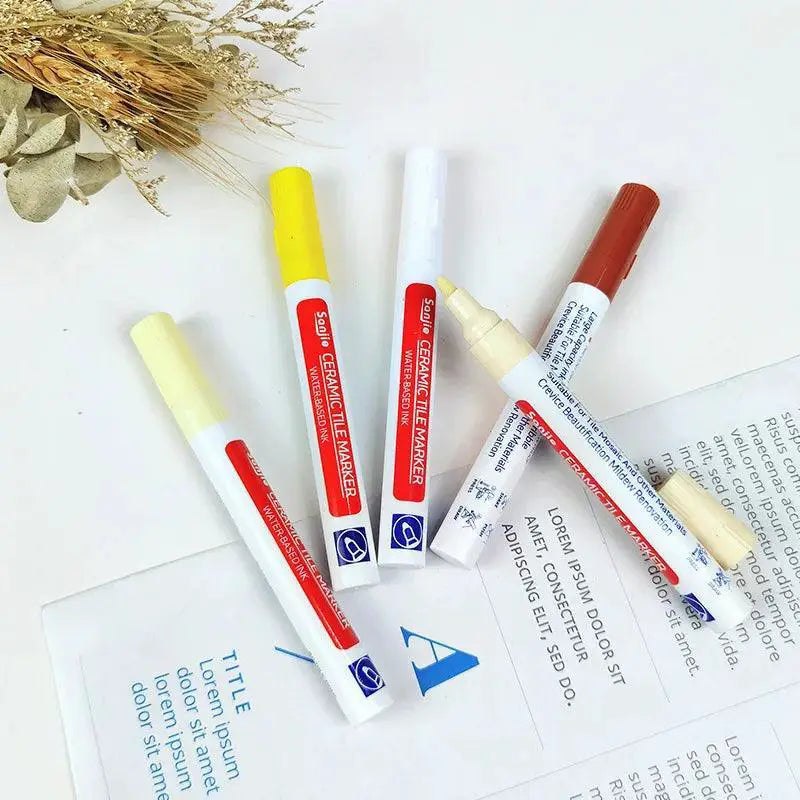 Tile Gap Color Repair Pen Waterproof Bathroom Solution
