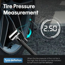 Tire Inflator For Drivers With LED Lamp