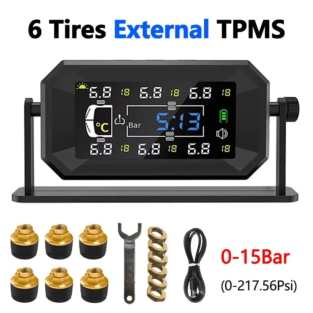 Tire Monitor For RVs And Six Wheel