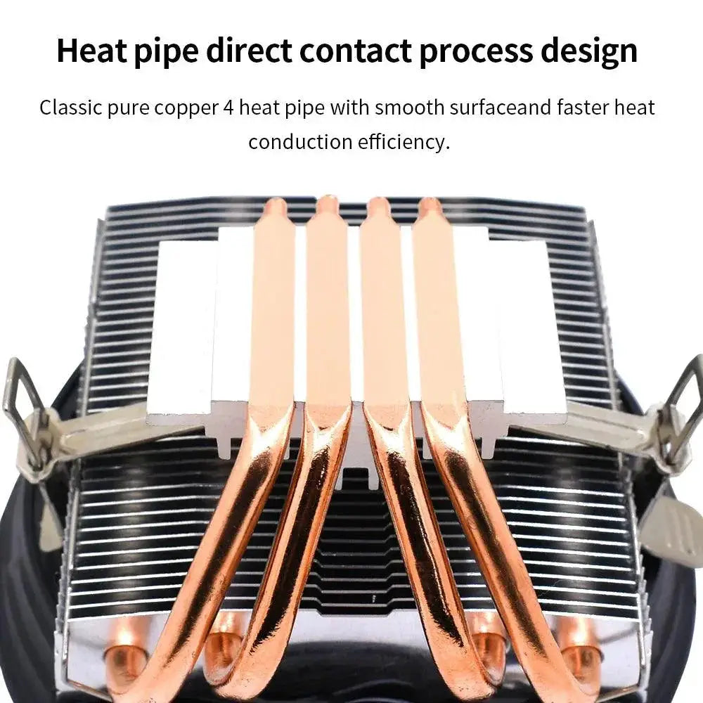 TISHRIC CPU Cooler Enhanced Performance Cooling Solution