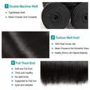 Tissage Brazilian Straight Human Hair Bundles Fast Delivery France