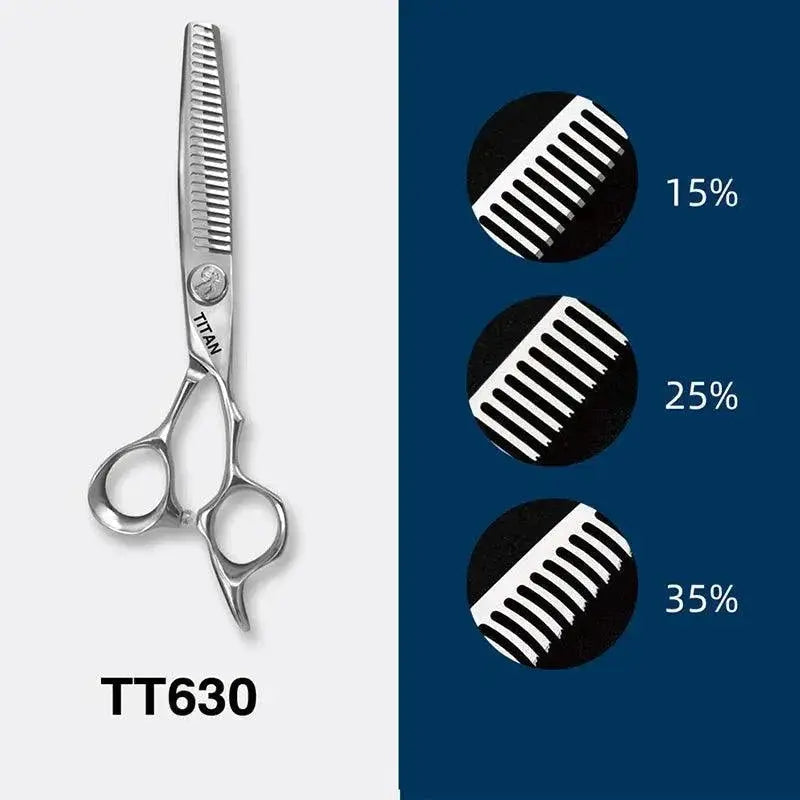 Titan Barber Hair Scissors Precision Shears SUS440C