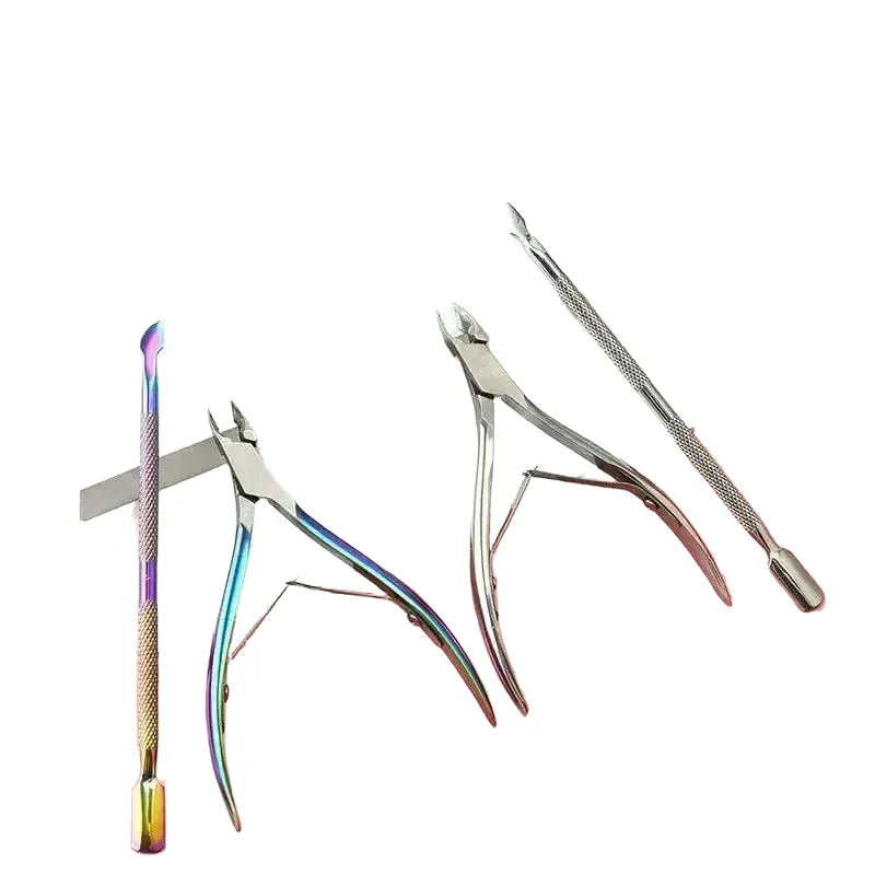 Titanium Skeleton Manicure Set for Precision Nail Care — product view 1