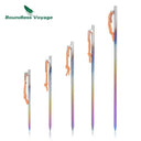 Titanium Tent Stakes for Campers Secure