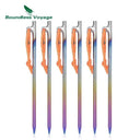 Titanium Tent Stakes for Campers Secure