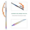 Titanium Tent Stakes for Campers Secure