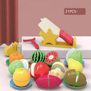 Toddler Pretend Play Kitchen Set with Pots and Pans Toys